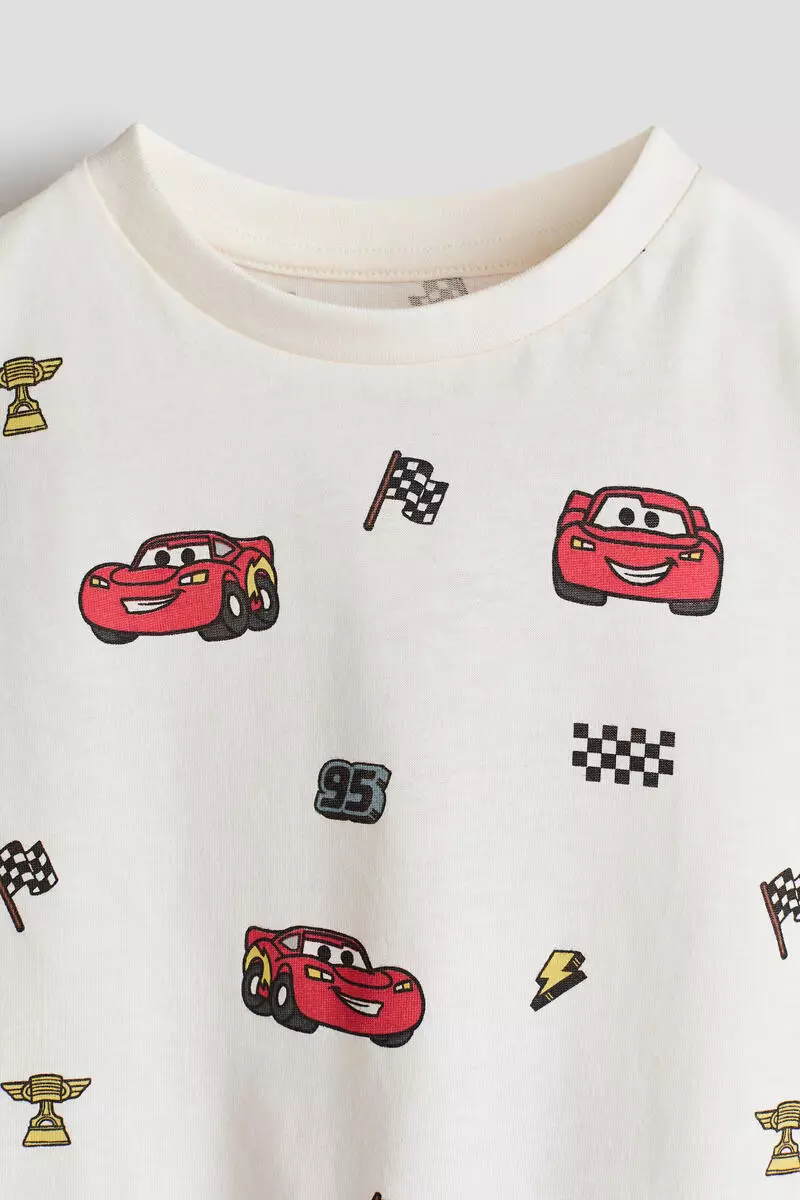 3-pack printed T-shirts
