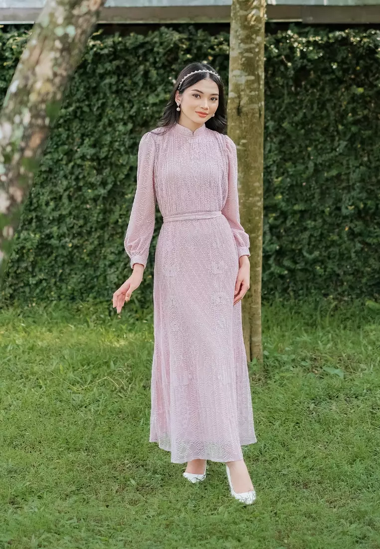 Ivanka Dress - Blush