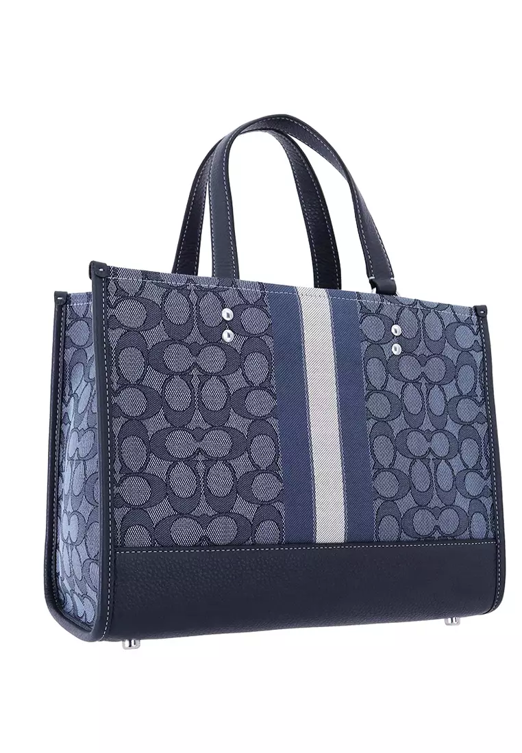 Buy Coach Coach Dempsey Carryall In Signature Jacquard With Stripe And