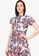 ZALORA WORK multi 100% Recycled Polyester Tiered Dress 328AAAA134C71FGS_3