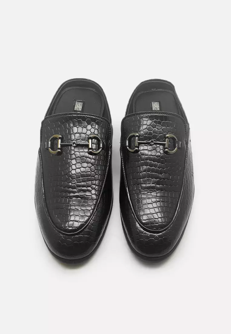Felix Sepatu Sandal Slop Casual Loafer Mules Motip Croco