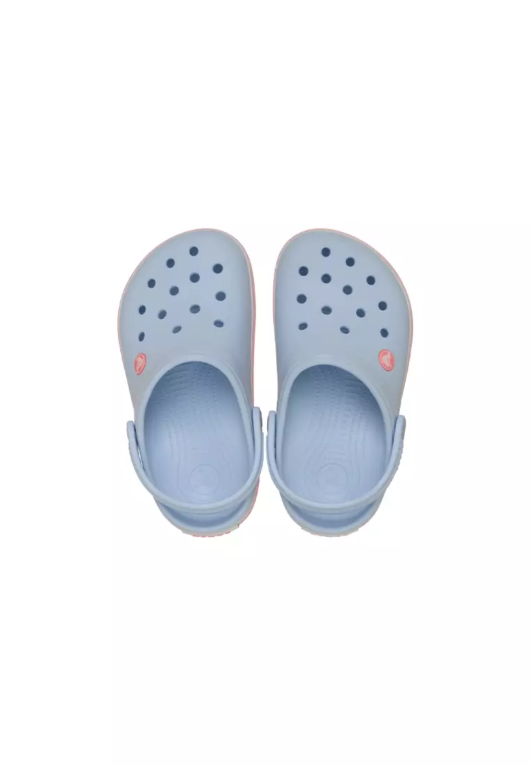 Kids' Crocband Clog in Blue Frost/Guava