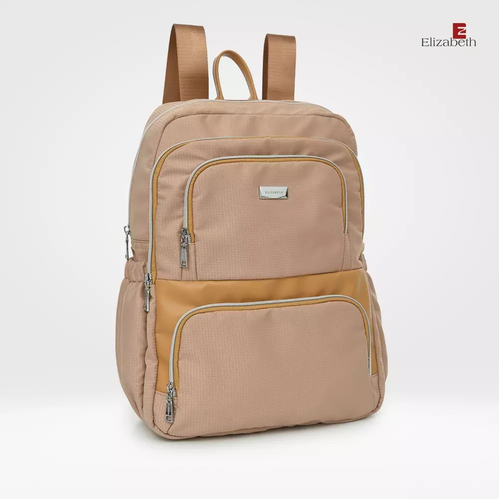 Tas Ransel Wanita Elizabeth Backpack 0055-6257 Light Khaki