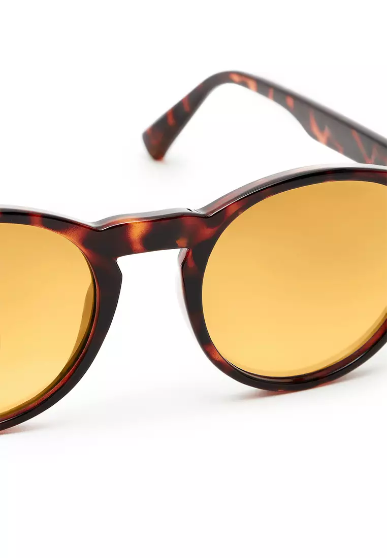 HAWKERS Dark Carey Gold Gradient BEL AIR Sunglasses for Men and Women. Official Product Designed in Spain