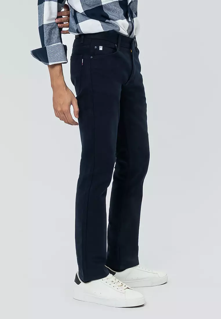 MILAN NAVY Celana Panjang Jeans Chinos Denim Pria - Bottom Man Long Pants