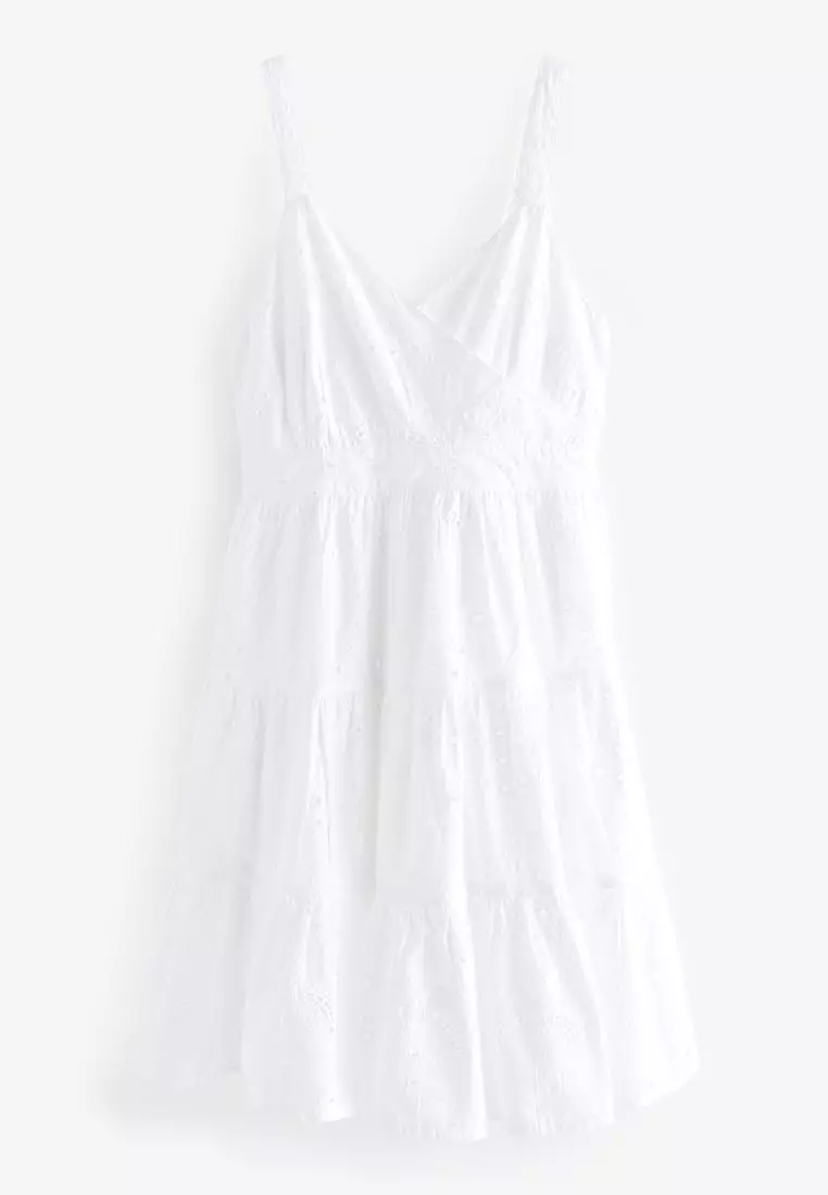 Broderie Mini Summer Dress