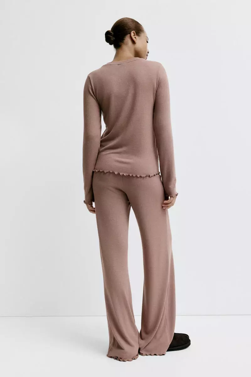 Brushed jersey pyjamas