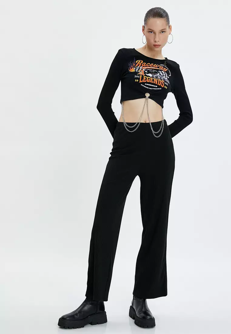 Wide Leg Trousers