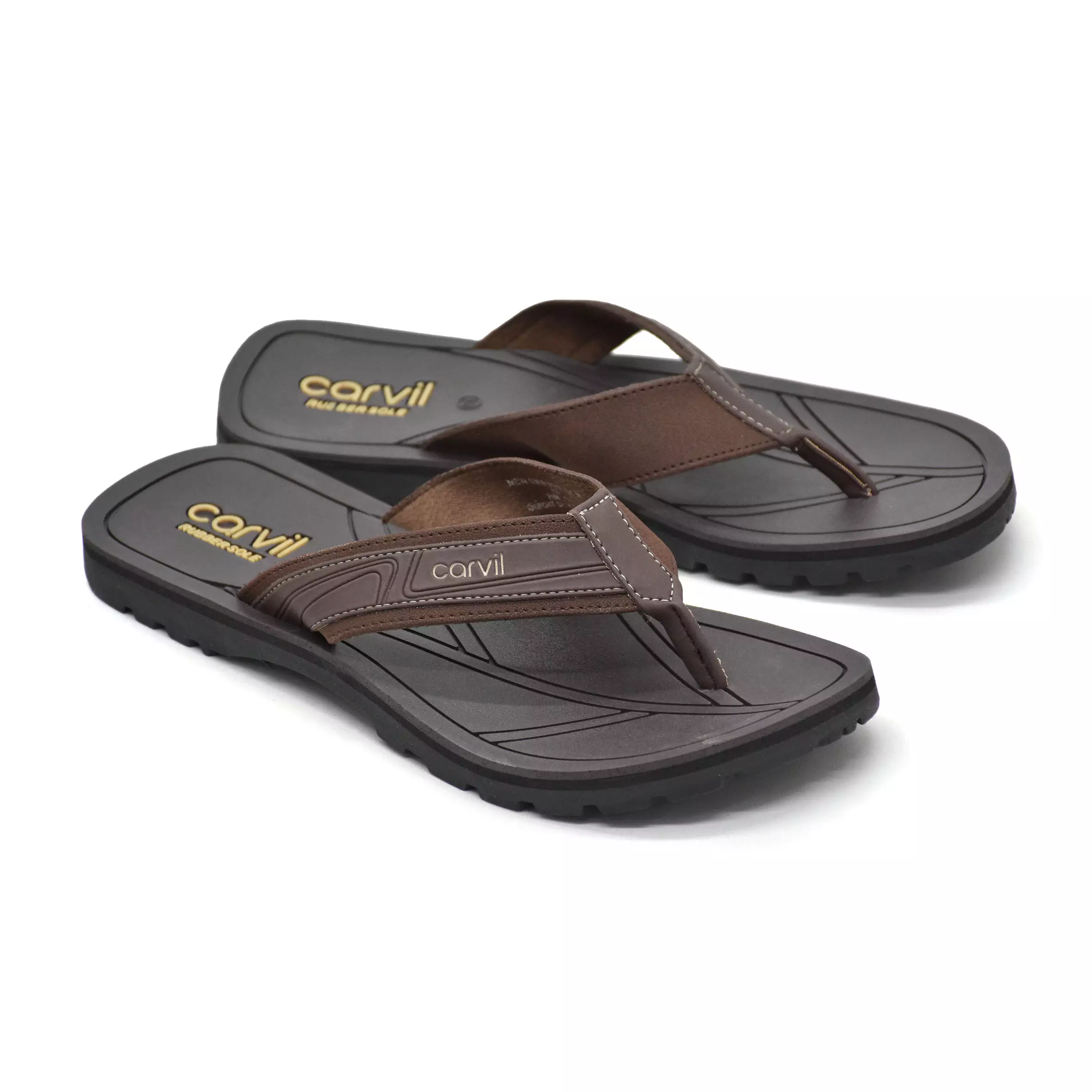 Carvil Sandal Pria New Emw Pro-01 M Brown/Beige