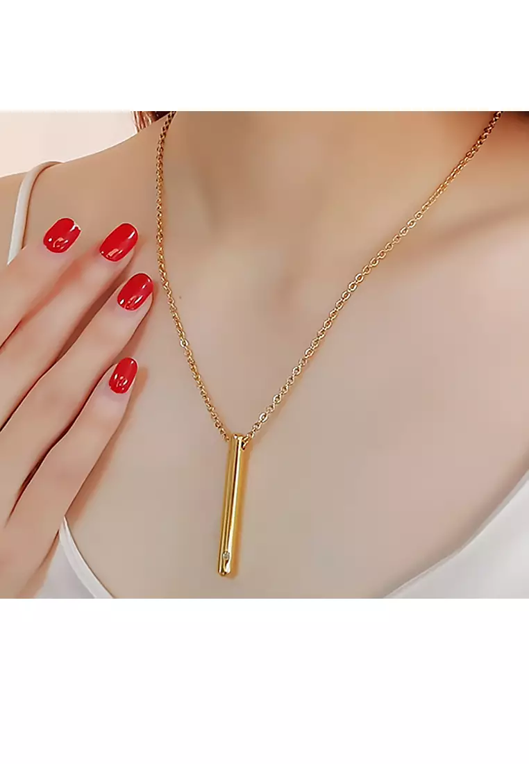 Precious寵物骨灰吊墜項鍊（金色）