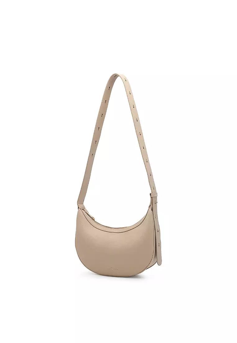 Women's Shoulder Bag / Sling Bag / Crossbody Bag (單肩包 / 斜孭袋) - 米黃色