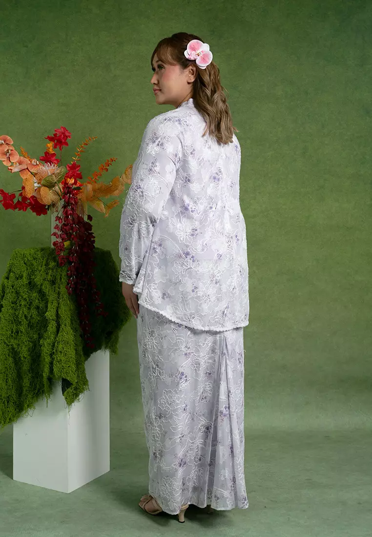 Lena Plus Size Babydoll Kurung Set