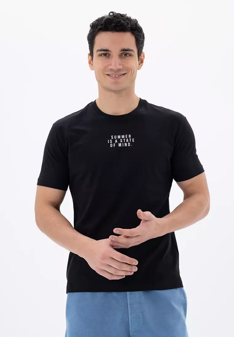 Slogan Printed T-Shirt