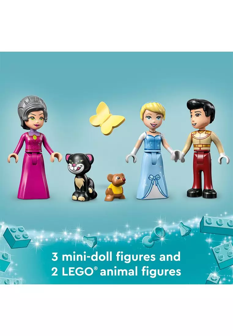 Buy LEGO Disney Princess 43206 Cinderella And Prince Charming S Castle   Lego 7552 4366142 5 