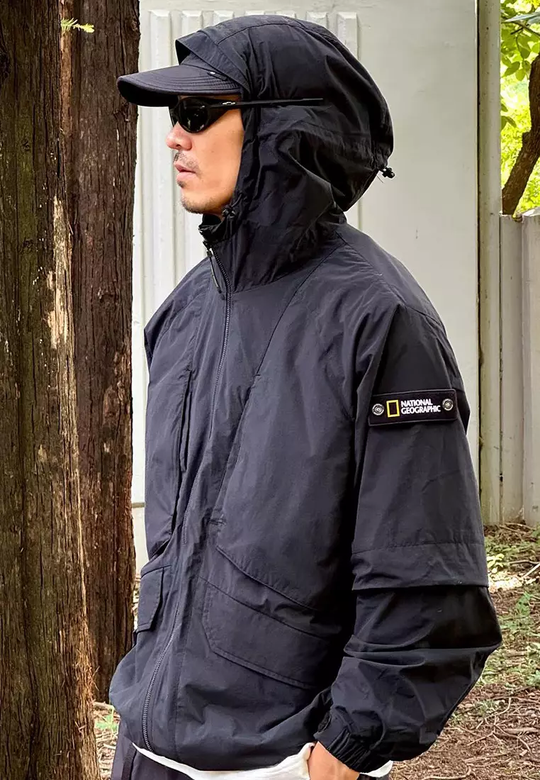 Men's NRN Pocket Hooded Utility Jacket