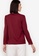 ZALORA WORK red Lace Trim Blouse 2ECE0AAB0FCE1AGS_2