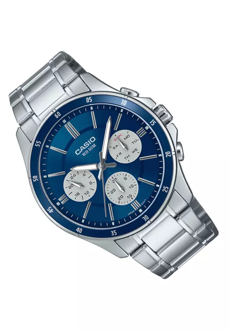 Casio Analog Watch MTP-1374D-2A3