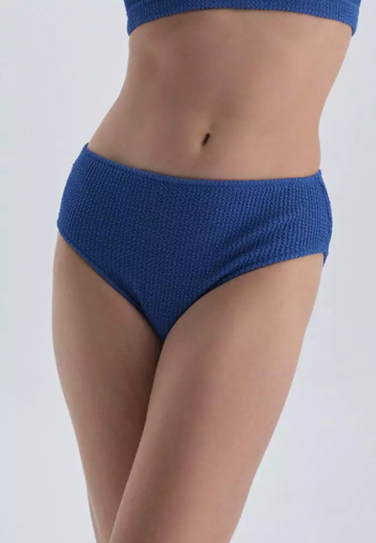 DAGİ Sax Blue Bikini Bottom, Plain, Shapewear, Slip Beachwear for Women  2024, Buy DAGİ Online