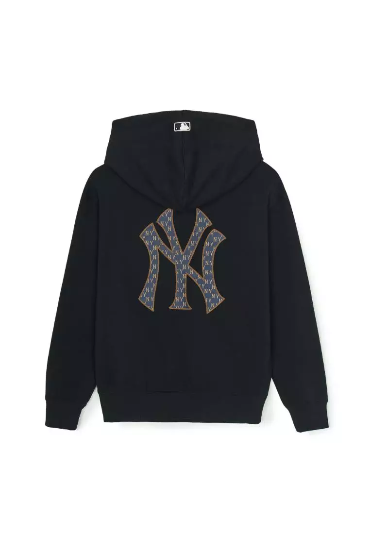 CLASSIC MONOGRAM BIG LUX OVER FIT HOODIE NEW YORK YANKEES