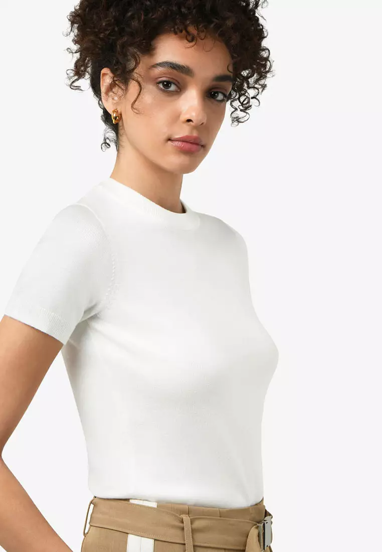 Catherine Short Sleeve Knit