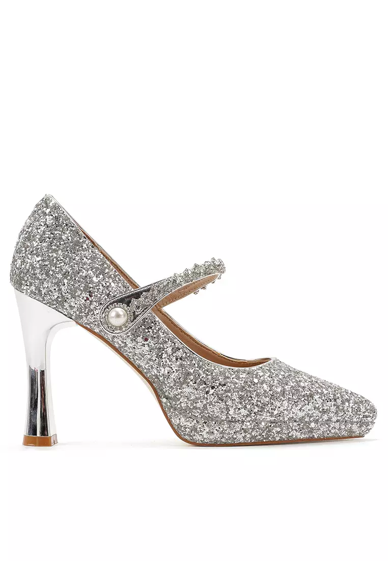 10CM ‌Glitter Mary Jane Shoes IF10525