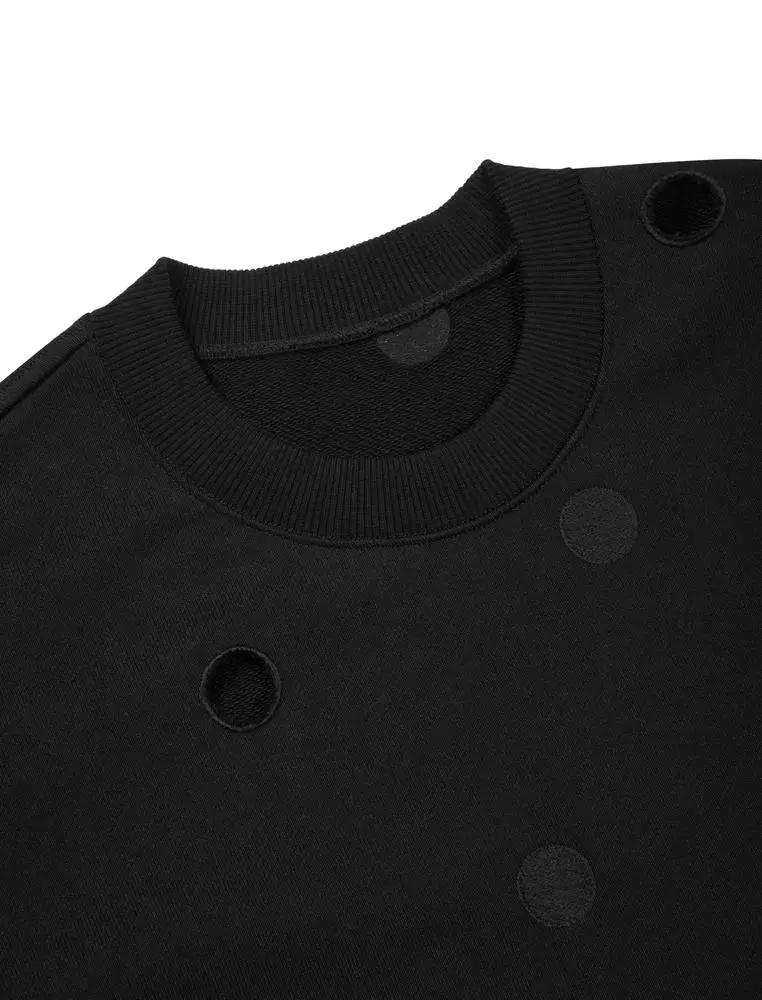 JNBY Women's Long-Sleeve Round Neck Lace-Up Hoodie