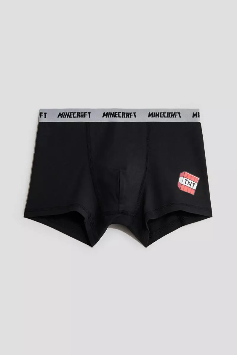 5-pack printed cotton trunks