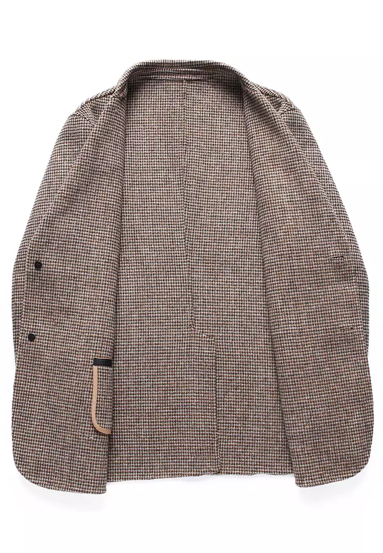 Casual Slim Wooled Suit 8819