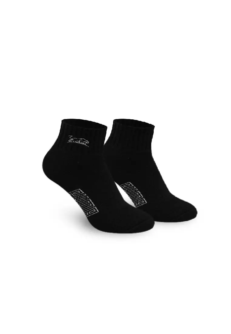 Puma Men’s Embroidered Thick Sports Ankle Socks 3 pairs in a pack PMSEG11