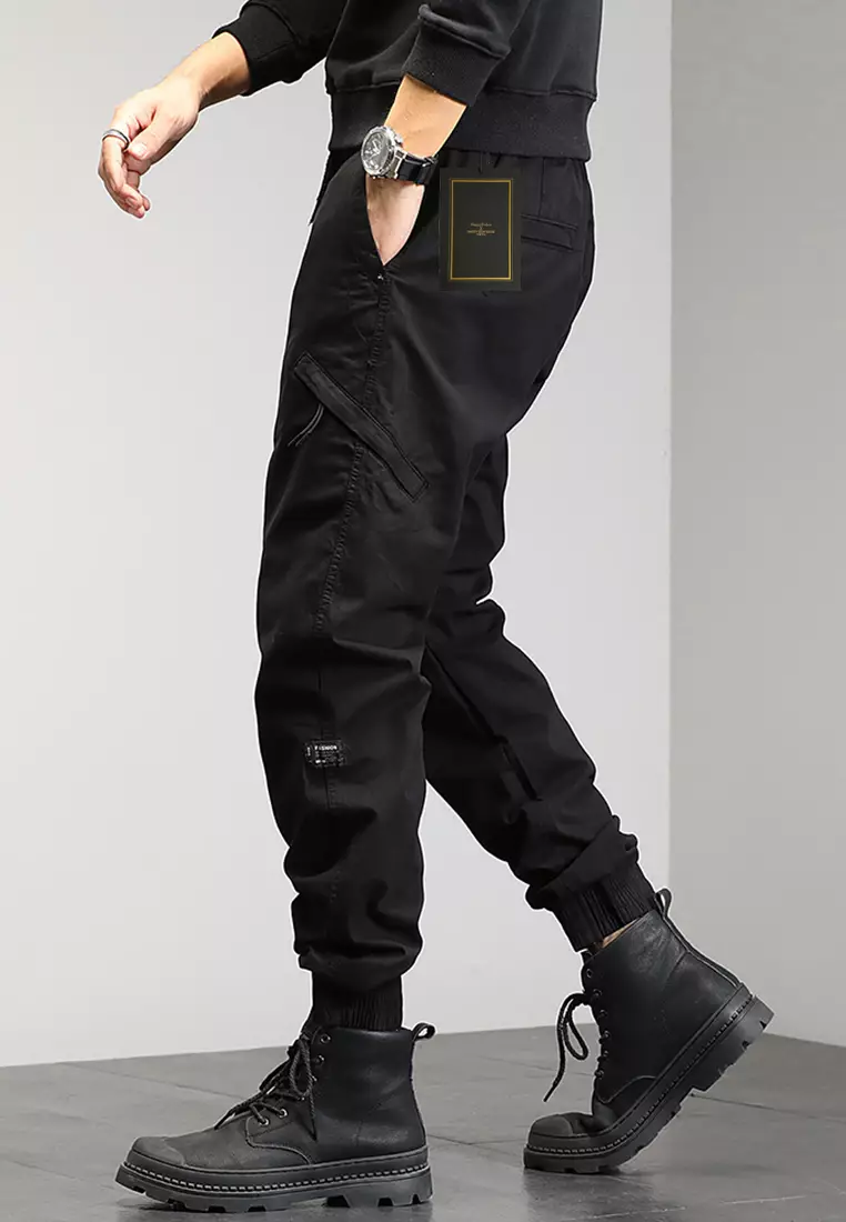Multi Pockets Casual Cargo Pants GJL667