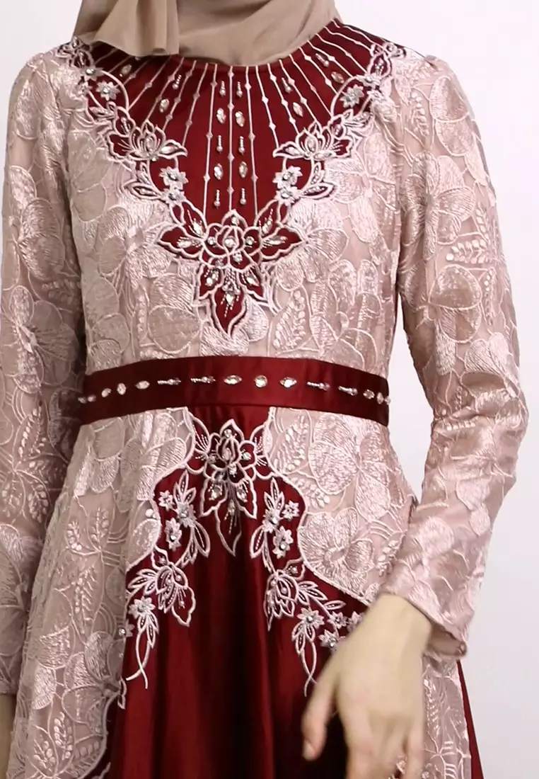 Chamoniq Gamis Organza Satin