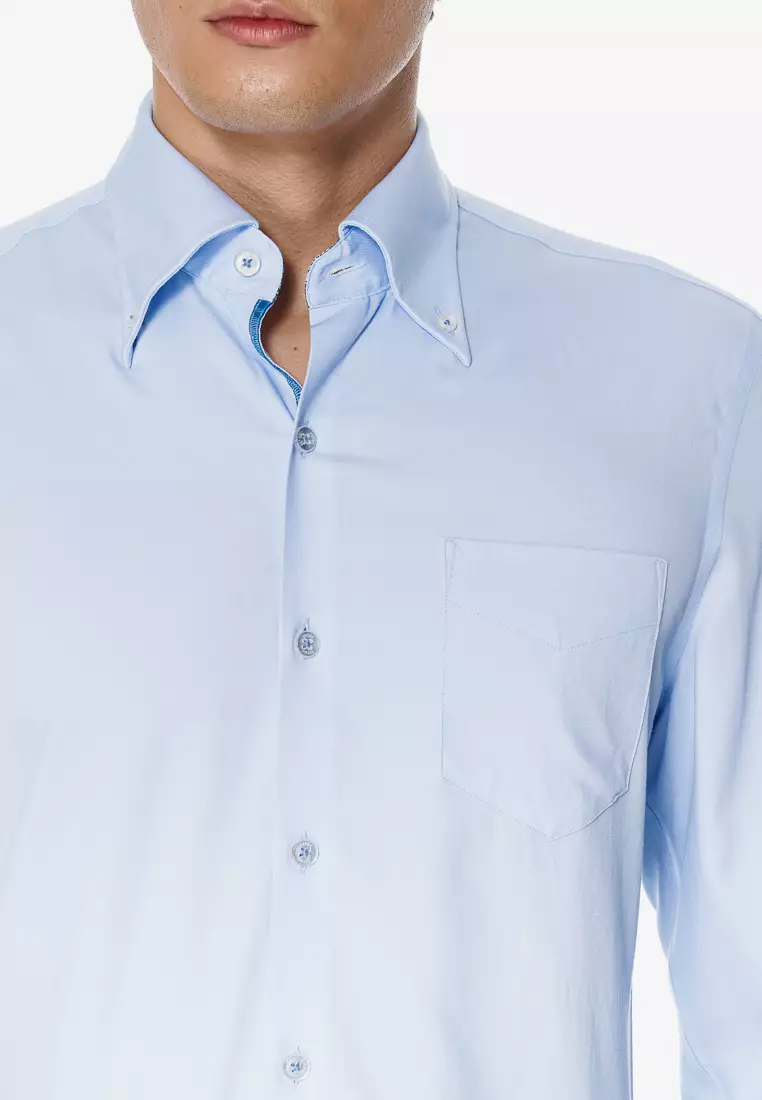 Light Blue Slim Fit Shirt