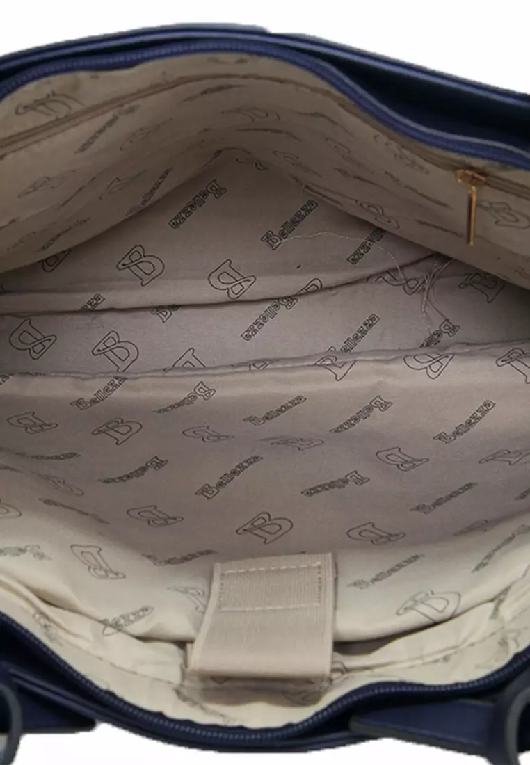 Bellezza Tote Bag BHW324 Blue Comb