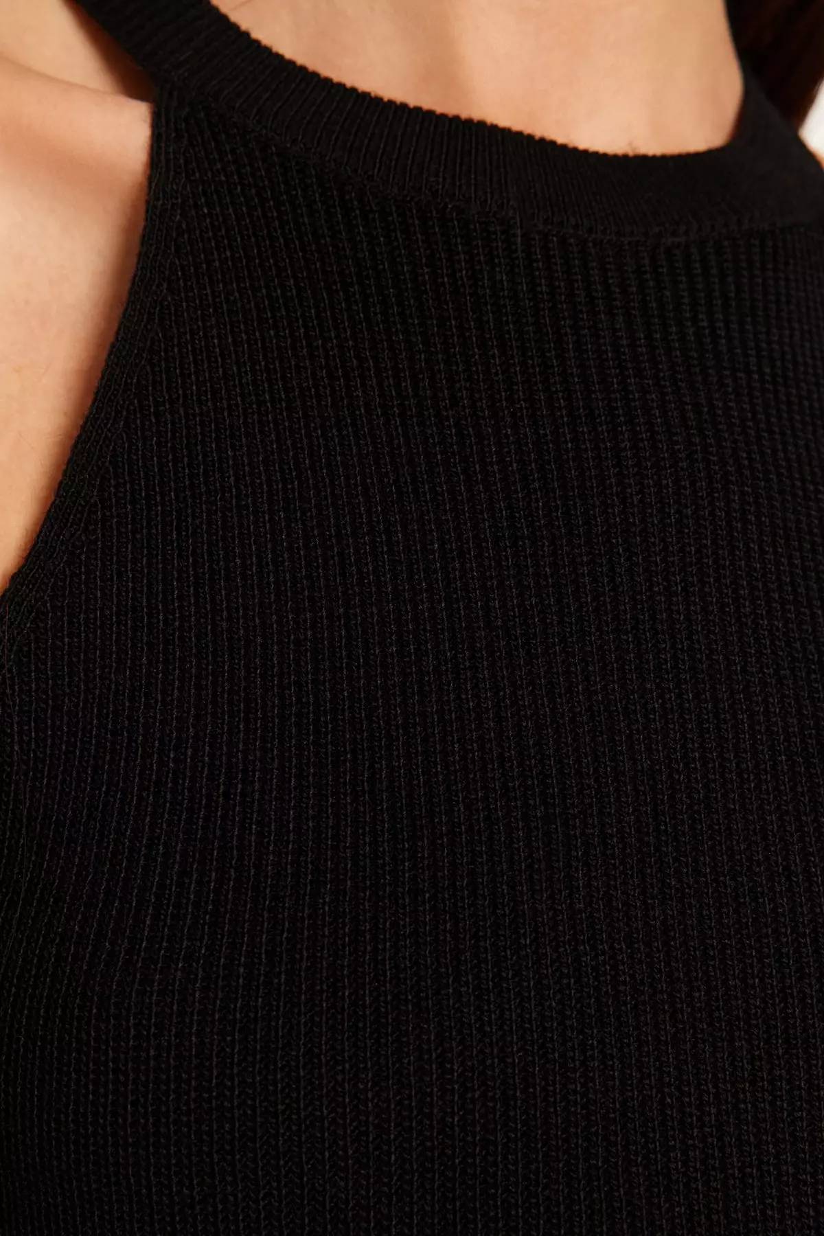 Knit Midi Dress with Cardigan