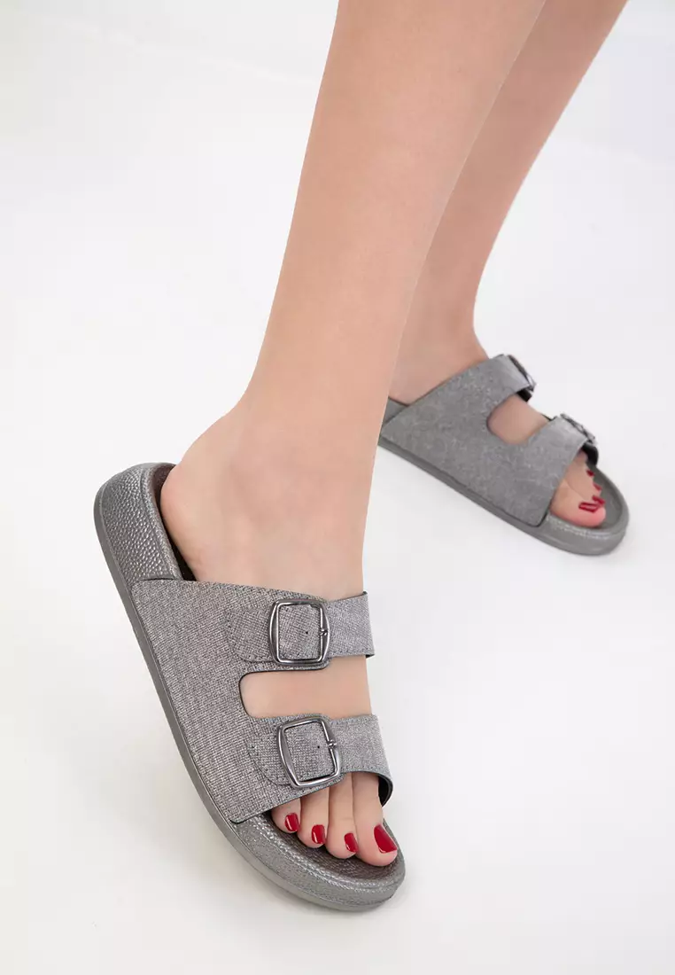 20494 Platinum Women's Slippers