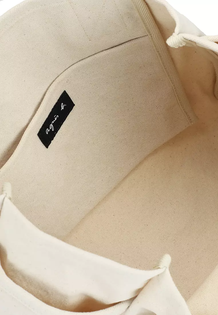 Agnes b discount canvas bag
