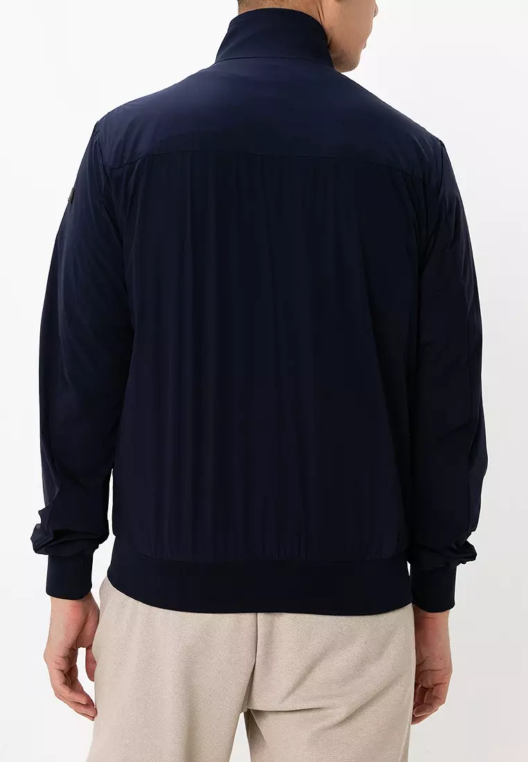 【US POLO ASSN track jacket　ベロア　ブルー　古着】 US POLO ASSN track jacket ベロア ブルー 古着】 - トップス