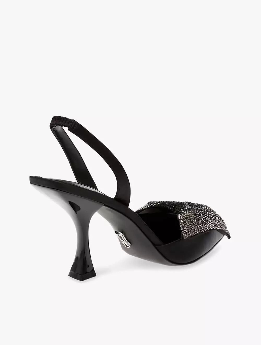 Steve Madden NITEOWL Women's Heels- Black Satin