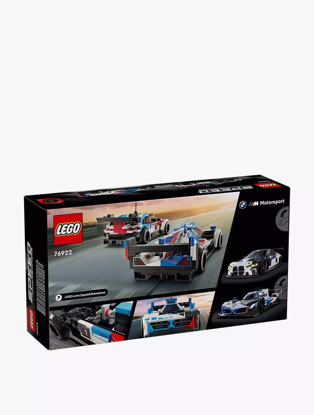 LEGO® Speed Champions BMW M4 GT3 & BMW M Hybrid V8 Race Cars - 76922