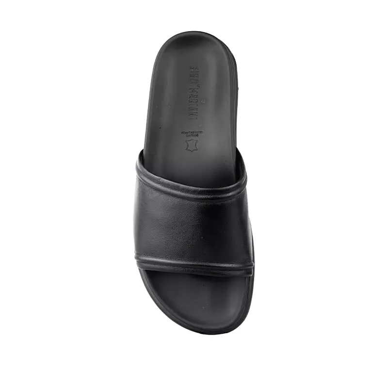 Sandal Kulit Pria Gino Mariani Fito Black