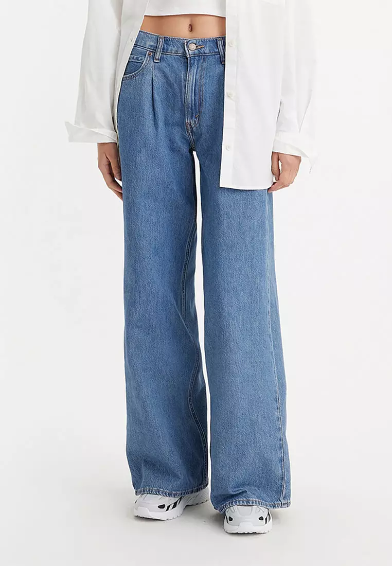 Buy Levi's Levi's® Women's Baggy Dad Wide-Leg Jeans A7455-0001 2024 ...