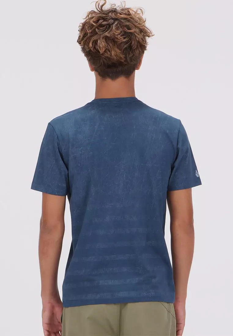 MCT FADE TO VAST SHORT SLEEVE TEE DEEP BLUE