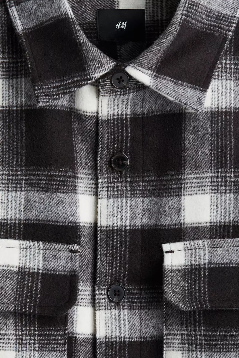 Regular Fit Flannel overshirt