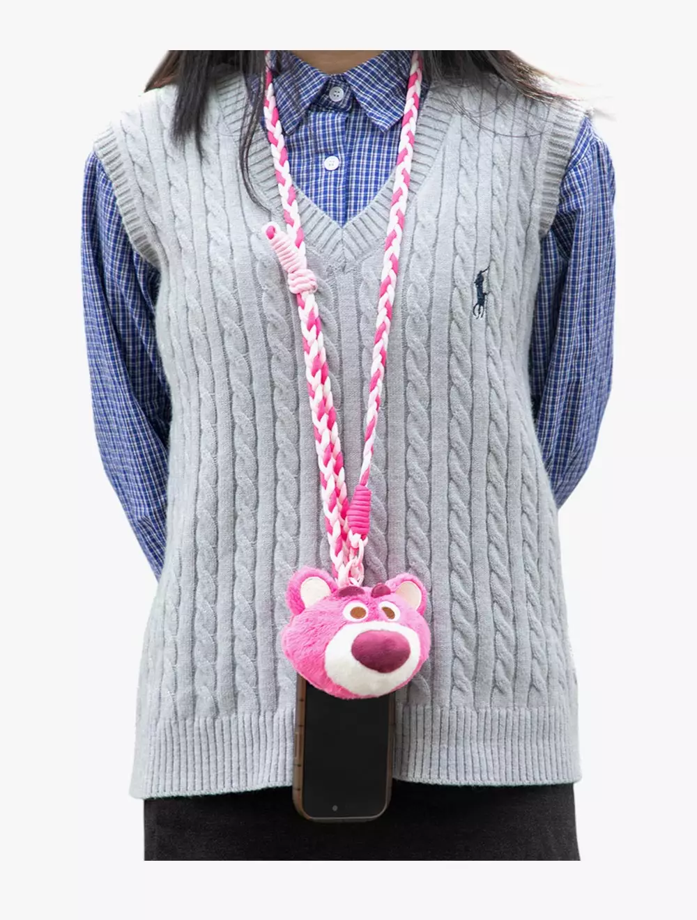 Mesuca Plush Phone Lanyard Lotso - MC5DJ24573L