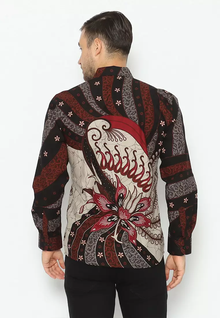 HEM PANJANG AKSA BATIK BHUMI BUNGA