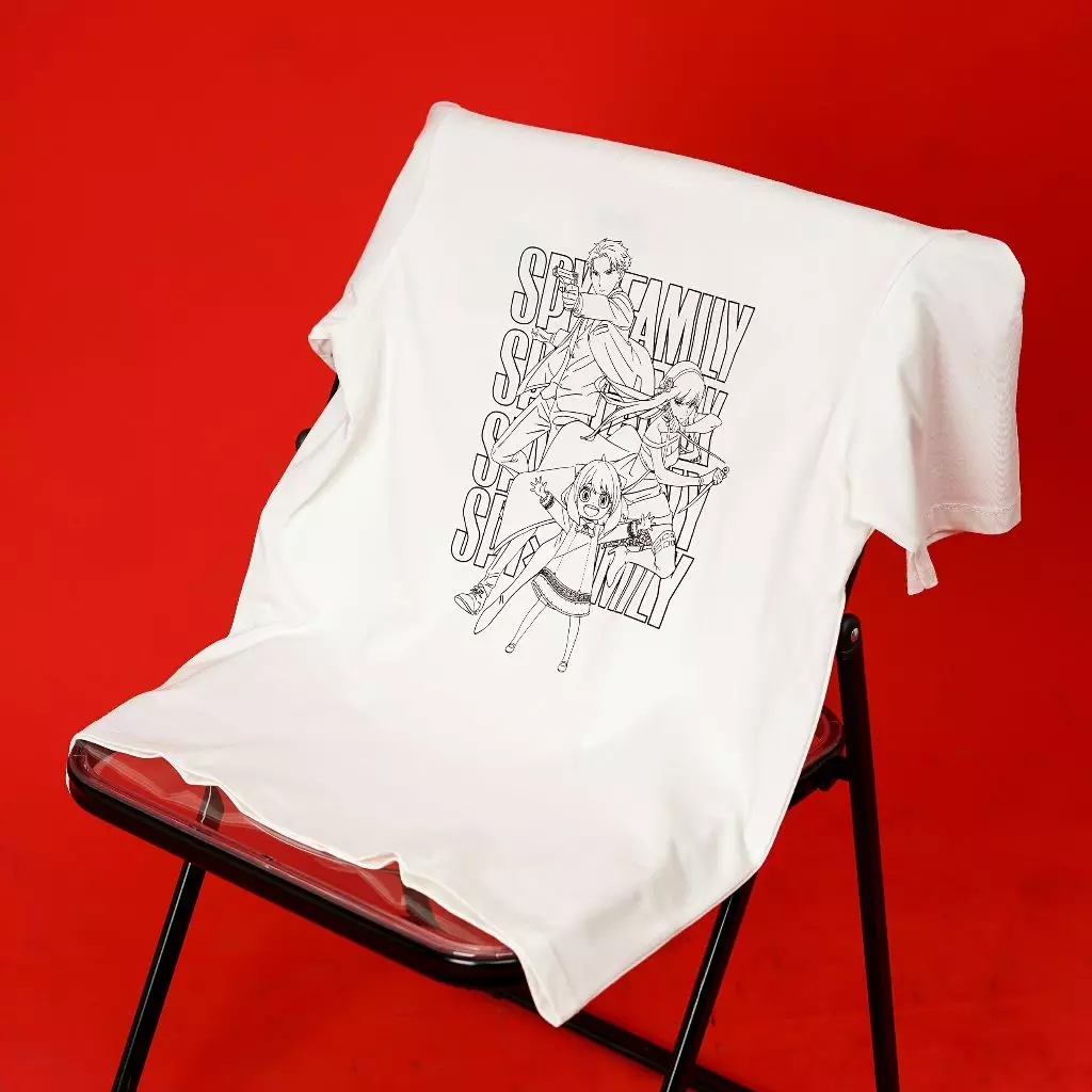Cressida X SpyxFamily Kaos Regular Men White - 1225J020P