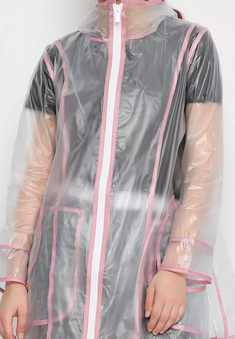 Qara Raincoat Pink
