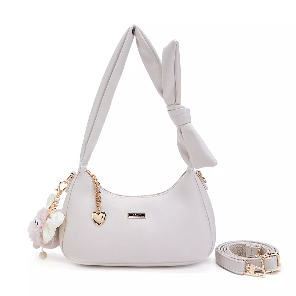 En-ji Monhi Shoulderbag - Cream