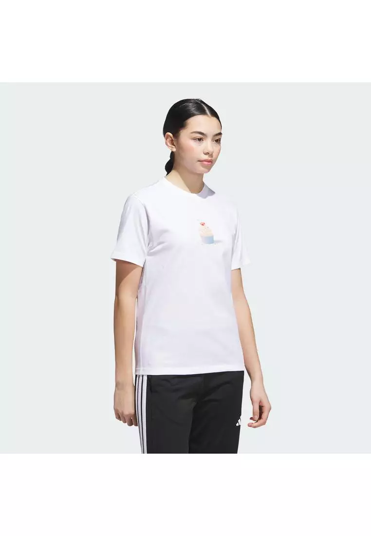 Seasonal Essentials Cupcake Graphic T-Shirt