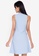 ZALORA BASICS blue Twist Front Sleeveless Mini Dress C1D6AAA633AB45GS_6
